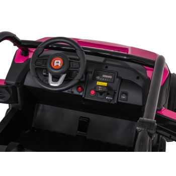 Pojazd Elektryczny RACING Road 2000 4x120W – Różowy JL218.ROZ